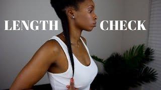 Natural Hair Length Check | Long 4C Natural Hair