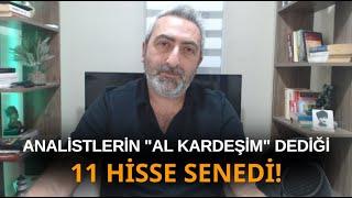 Analistlerin En Çok Beğendiği "Al" Dediği 11 Hisse Senedi