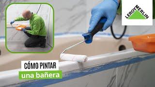 Cómo pintar una bañera | LEROY MERLIN