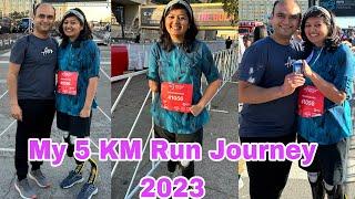 My 5 KM Run Journey - 2023 ️‍️