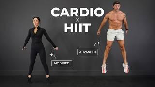 30 Min Cardio HIIT Workout for Fat Loss | Beginner & Advanced Modifications Included