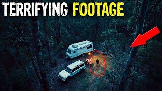 10 Most DISTURBING Camping Encounters Ever Caught On Camera | V3