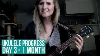 Ukulele Progress Video - 1 Month (Absolute Beginner)