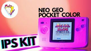 New IPS Kit for the Neo Geo Pocket Color!  FULL SIZE! | Install Tutorial and Review | Retro Renew