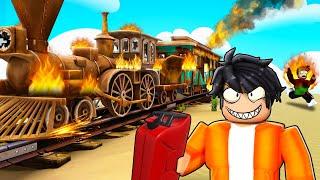 We Went On a DUSTY TRAIN Trip In Roblox !!!