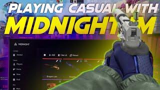 Playing Casual With Midnight CS2