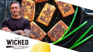 BBQ Tofu & Polenta - Easy Vegan Recipe