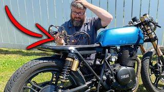 Rescuing A Fans Cafe Motorcycle Project, Electrical Nightmare