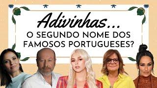 ADIVINHA... O SEGUNDO NOME DOS FAMOSOS