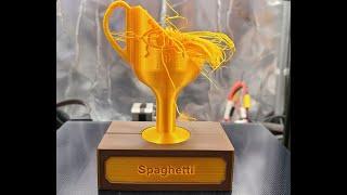 3D Printing Achievement: Spaghetti