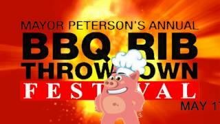 Mayor Joe Peterson's   BBQ RIBS SHOWDOWN