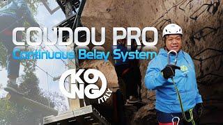 Kong Coudou Pro 2022 - Continuous belay system for Adventure Parks