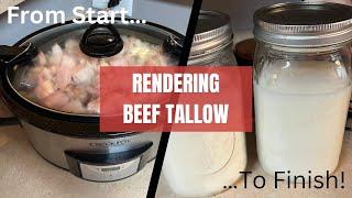 DIY: Rendering Your Own Beef Tallow From Start To Finish