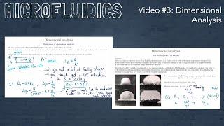 Microfluidics - Video #3 - Dimensional Analysis