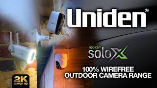 Uniden - App Cam SOLO X Outdoor Wirefree Security Camera Range