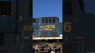 CSX 1976 Conrail HU leads a SB coal train