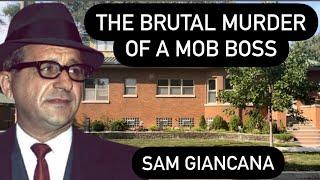 THE BRUTAL MURDER OF A MOB BOSS : Sam Giancana Death Location and Grave Chicago Mafia