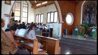 Romo Vikjend Keuskupan Agung Palembang RD. YOH. KRISTIANTO & tim Pesparani Dekanat 2 KAPal. 17092023