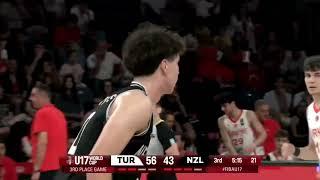 James Matthews  - New Zealand - U17 World Cup Highlights 2024