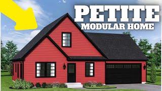 SMALLER 2 STORY modular home with LOTS of OPPORTUNITY! Prefab House Tour