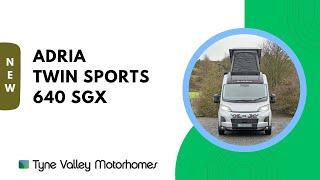 4 Berth Pop-Top Campervan | 2025 Adria Twin Sports 640 SGX