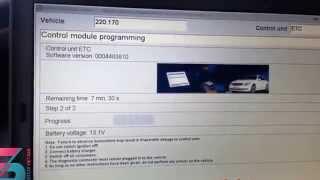 reprogramming mercedes Benz ECU offline ( flast ECU offline)