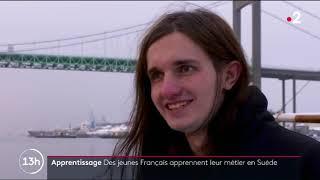 France 2 : Reportage avec des apprentis Erasmus+ en Suède