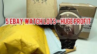 I Bought 5 Mysterious Watches on eBay to RESALE for a Fortune!