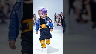 Baby Fashion Show | Dragonball Mini Hero‘s. #babyfashion #dragonball #baby #cutebaby #runway