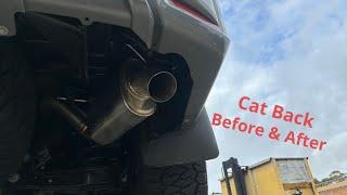 2024 Nissan Y62 Patrol Torqit Cat Back Exhaust Install