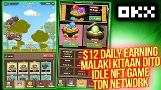 EARN DAILY $12-$55 - IDLE NFT Game TON Network - Kat Knight