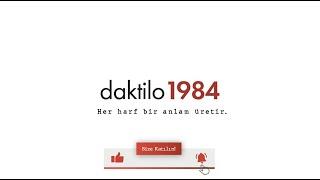 Daktilo1984'e Katılın!