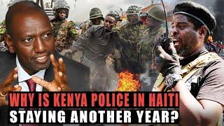 Kenya Police to Stay in Haiti for ONE More Year to Free Haiti from Gangs