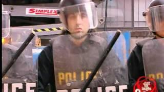 Huge Red Flag Protest Prank