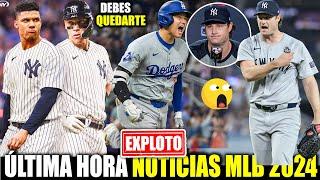 AARON JUDGE MANDA FUEGO A JUAN SOTO! OHTANI EXPLOTA! GERRIT COLE ROMPE SILENCIO SOBRE ERRORES! MLB