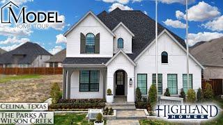 New Construction Homes in Dallas - Highland Homes in The Parks at Wilson Creek Celina, TX