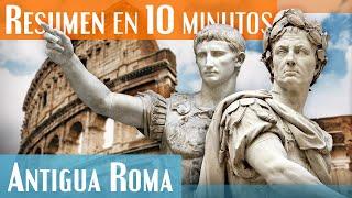 La Antigua Roma en 10 minutos! | De los orígenes hasta la caída!