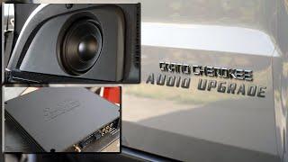 Jeep Grand Cherokee Audio Upgrade - Helix V Twelve  DSP And Custom OEM Fit Hybrid Audio Legatia