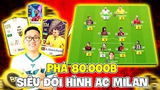 Cầm 80.000 Tỷ ILF Xây Dựng Top Đội Hình AC MILAN KHỦNG NHẤT FC ONLINE Ronaldo & Shevchenko CC +8