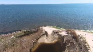 Drone on the bay