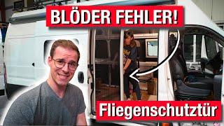 EINBAU & TIPPS nach FEHLER ‍️ // Insektenschutz-Tür Dometic FlyTec FT 200  // DIY Van-Ausbau