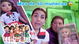 MI NANA LES ENSEÑA TODA SU COLECCION DE MUÑECAS | Ana Varela