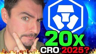 Can CRO Coin Really 20X From Here? (THIS IS CRAZY!) Crypto.com News 2025 (Cronos Coin ALERT!)