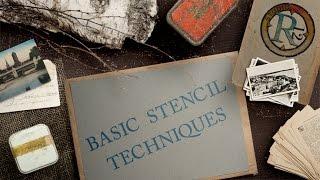 Basic Stencil Techniques by StudioR12