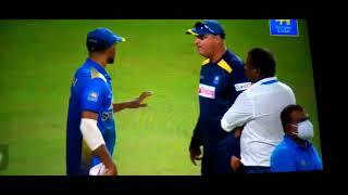 Dasun Shanaka Vs Mickey Arthur Fight || වලිය මෙන්න