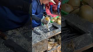 Applying cutting-edge technology to coconuts-grinder-Laser-Fruit cutting