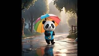 WATCH NOW! Panda's Selfless Act on a Rainy Day Will Leave You Speechless!