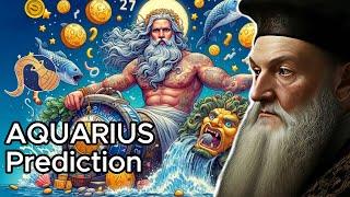 AQUARIUS Horoscope 2024: Powerful Predictions & Nostradamus' Prophecies Revealed!