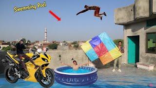 Big Gudda Kite Vs Swemming Pool Make