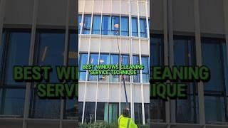 Best Windows cleaning service technique #glasscleaning #windowcleaning